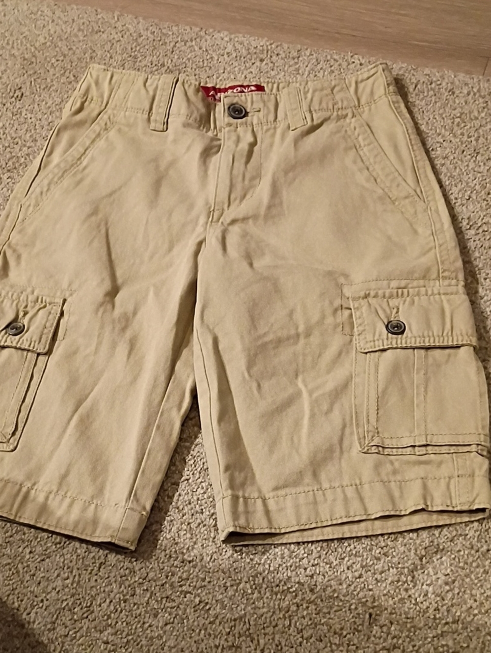 Arizona Jean Company Khaki Cargo Shorts (3 pairs)